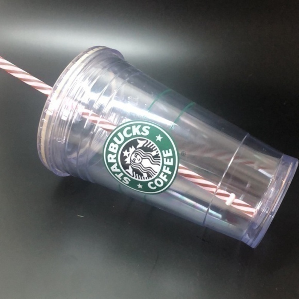 Classic Starbucks Cold Beverage Tumbler!